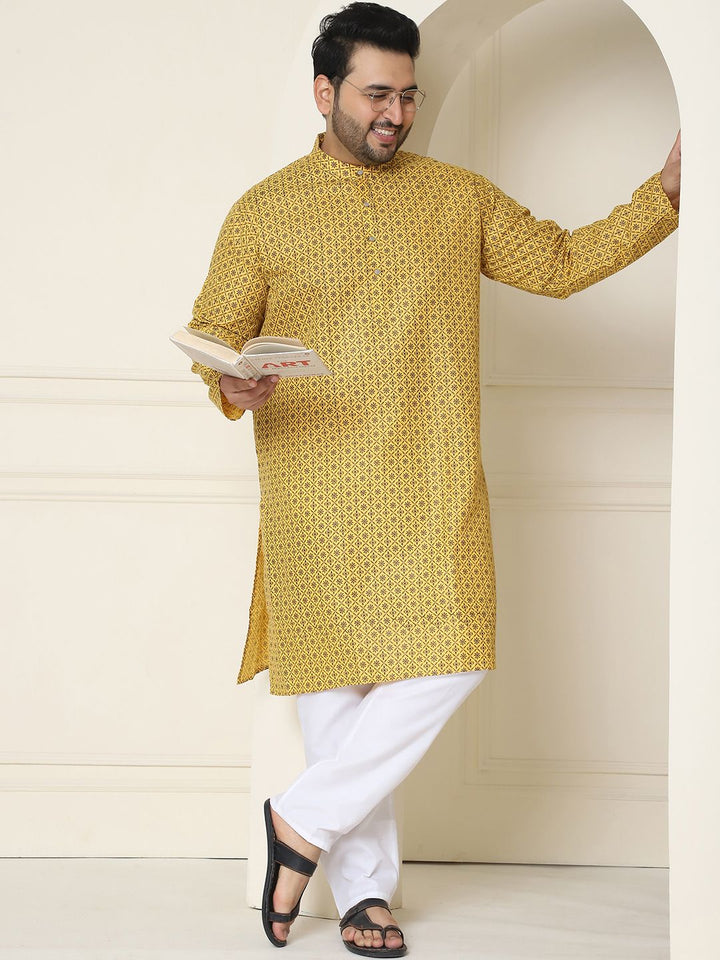 SOJANYA PLUS Ethnic Motifs Printed Kurta