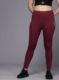 HRX by Hrithik Roshan Women PERFORMANCEBONDED Rapid-Dry Training Tights_KT7913_03