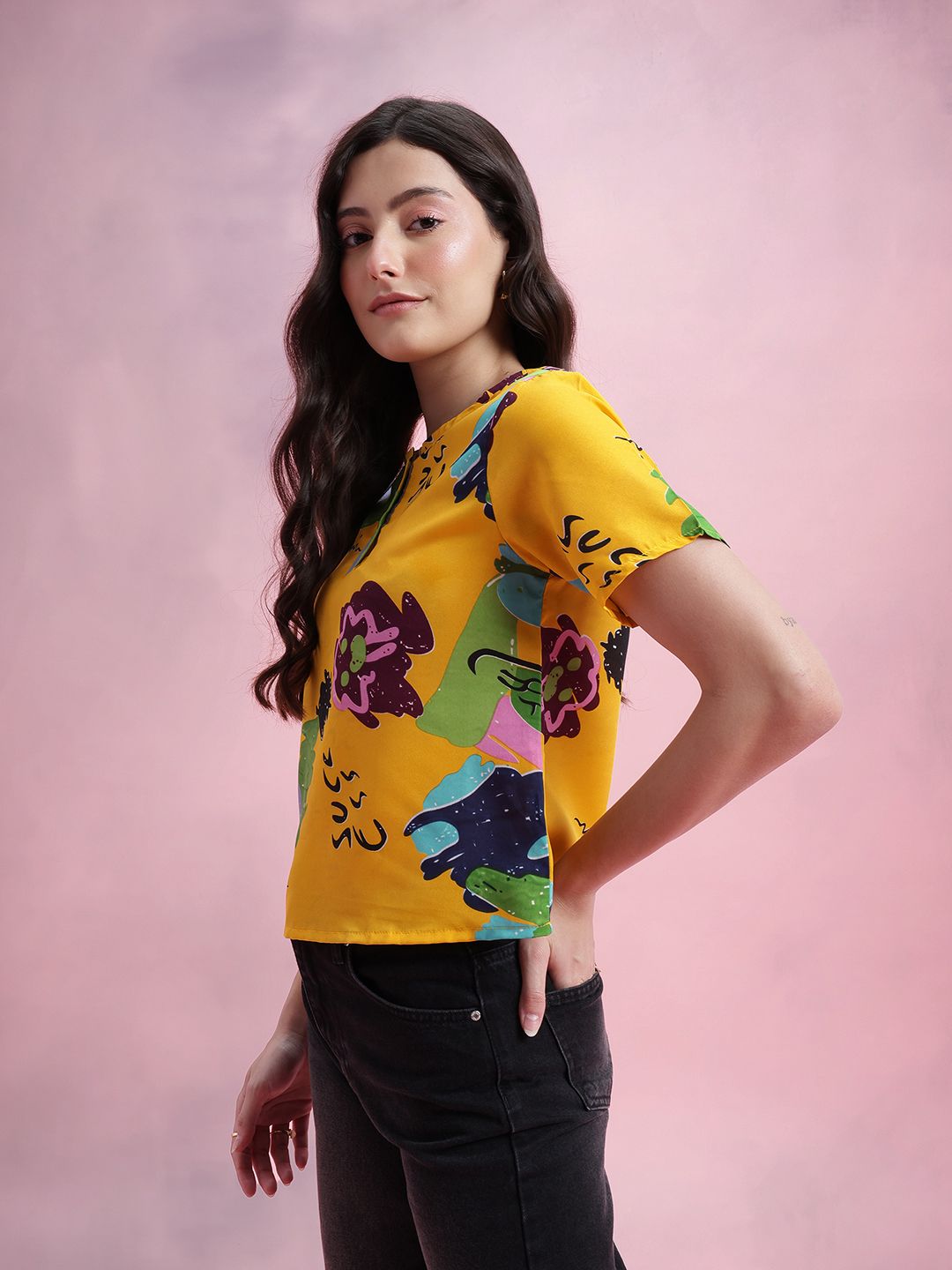 DressBerry Printed Top