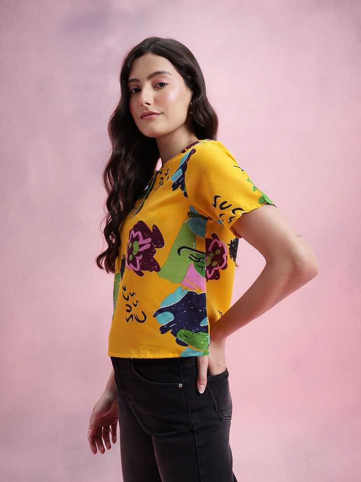 DressBerry Printed Top