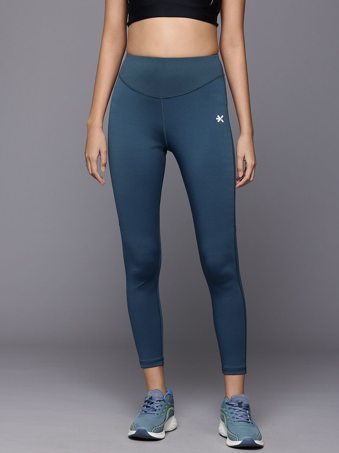 HRX by Hrithik Roshan Women Rapid-Dry Cropped Training Tights