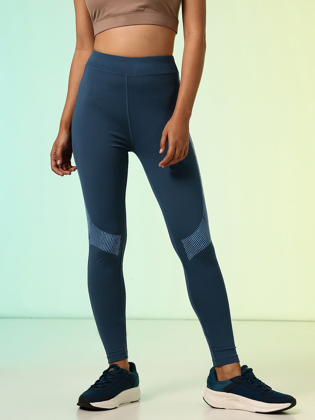 HRX by Hrithik Roshan Women Printed Rapid-Dry Training Tights