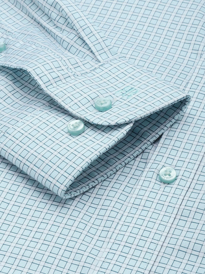 Raymond Slim Fit Checked Pure Cotton Formal Shirt