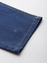 DressBerry Women Boyfriend Fit Embellished Jeans