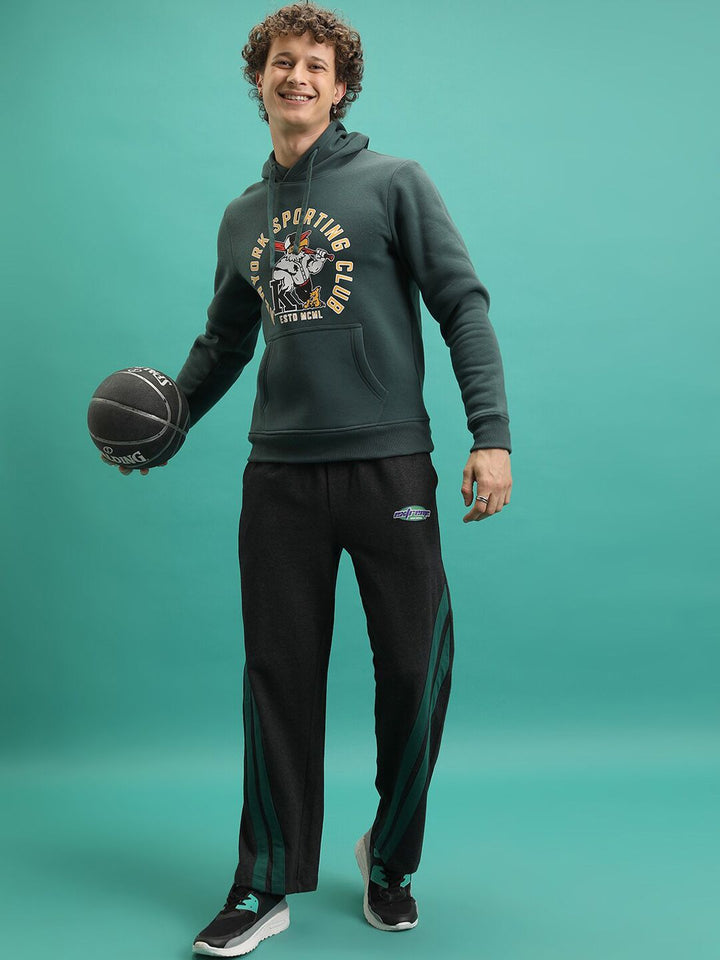 HIGHLANDER Men Relaxed Fit Training or Gym Track Pants