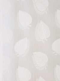 HOSTA HOMES Cream-Coloured Floral Door Curtain