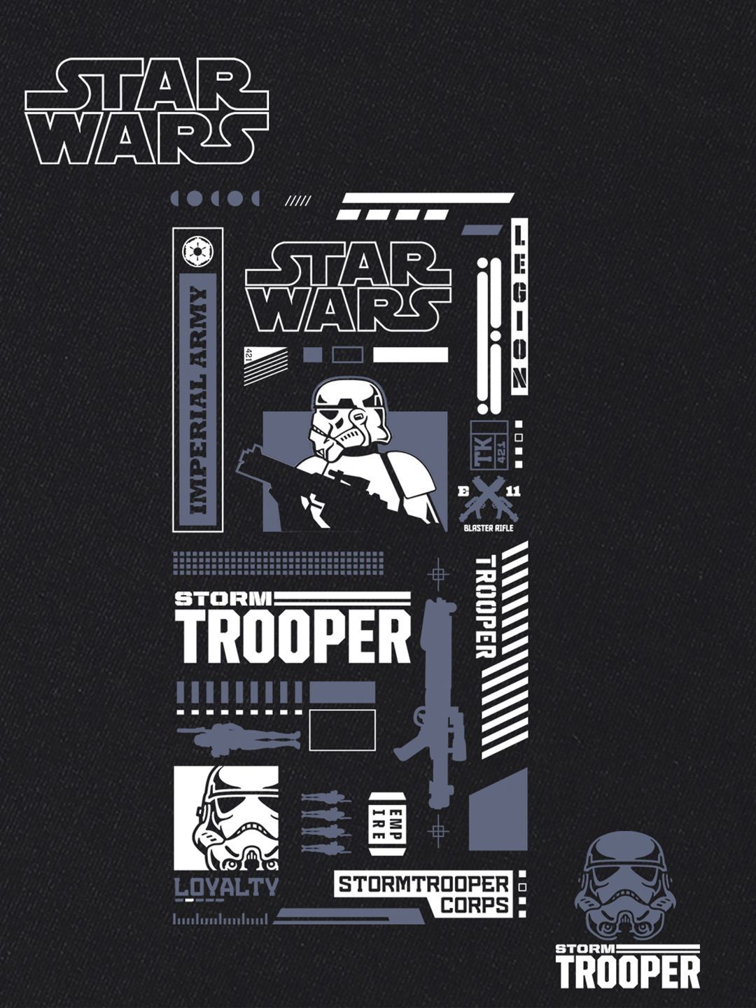 Bewakoof Men Graphic Star Wars Printed Cotton Oversized T-shirt
