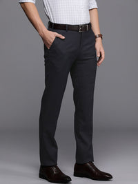 Raymond Men Mid-Rise Slim Fit Formal Trousers