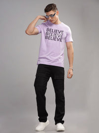 ADRO Men Typography Printed T-shirt