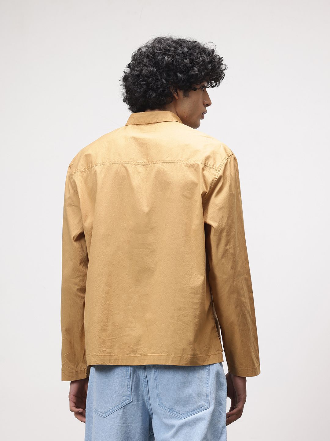 ether Pure Cotton Longline Casual Shirt