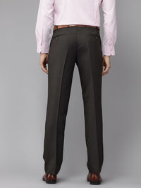 Park Avenue Men Checked Smart Fit Formal Trousers