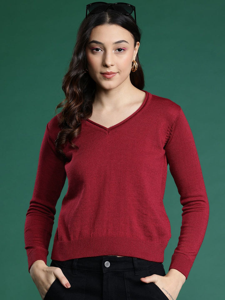 DressBerry V-Neck Pullover