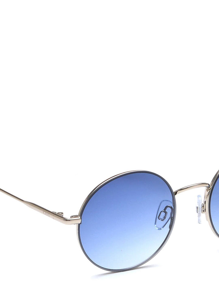 IDEE Unisex Round Sunglasses With UV Protected Lens-IDS2976C4SG