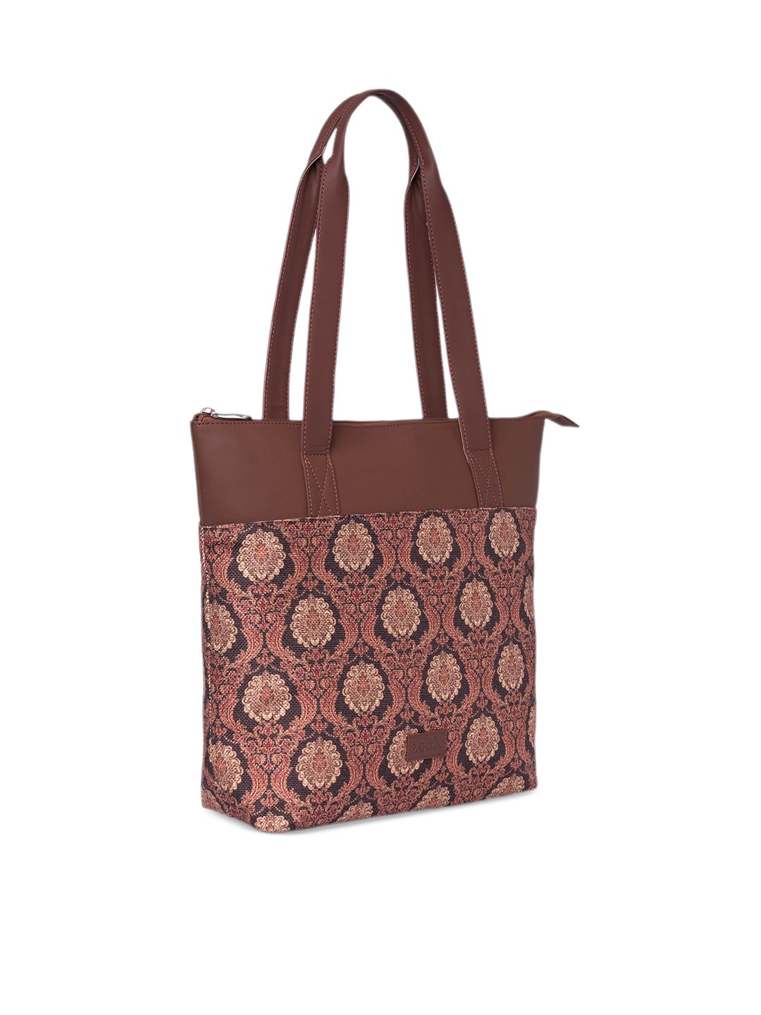 ZOUK Ethnic Motifs Printed Shopper Tote Bag