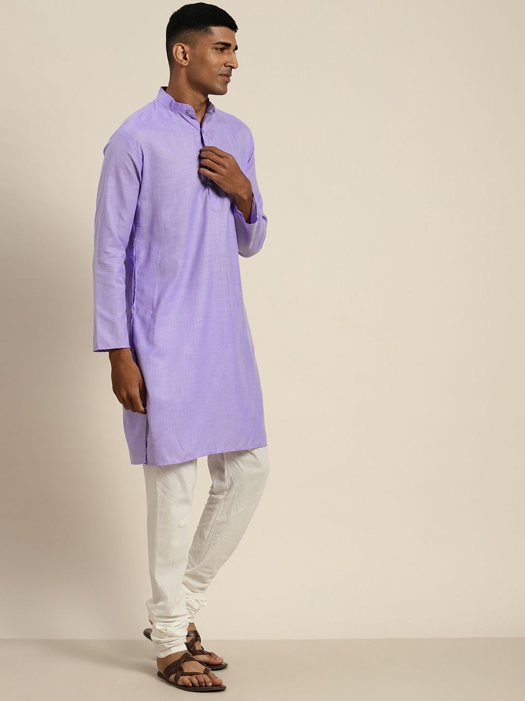 SOJANYA Cotton Silk Kurta