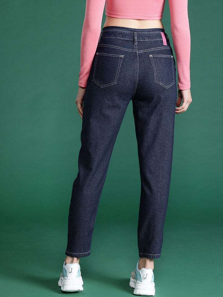 DressBerry Women Mom Fit Jeans