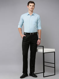 Park Avenue Textured Slim Fit Opaque Formal Shirt
