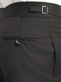 KLOTTHE Men Cotton Rich Solid Slim Fit Gurkha Trousers
