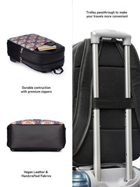 ZOUK Kovil Printed Water Resistance Backpack Up to 16 inch