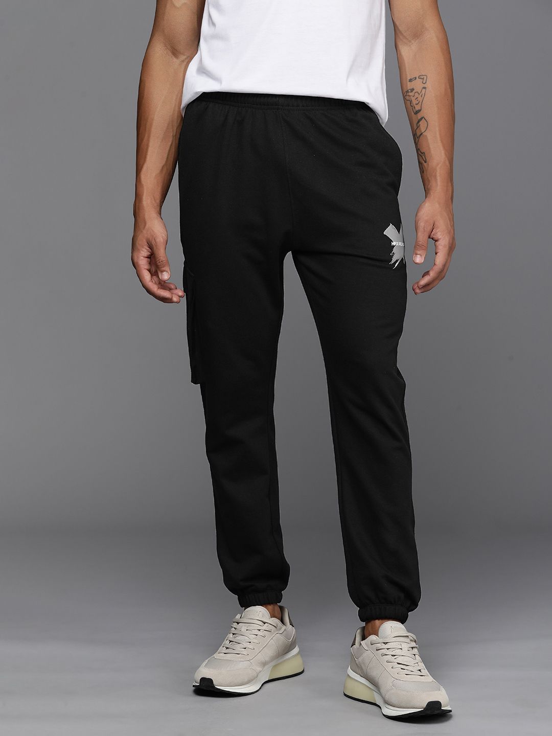 HRX oleh Hrithik Roshan Men Athflow Lifestyle Mid Joggers