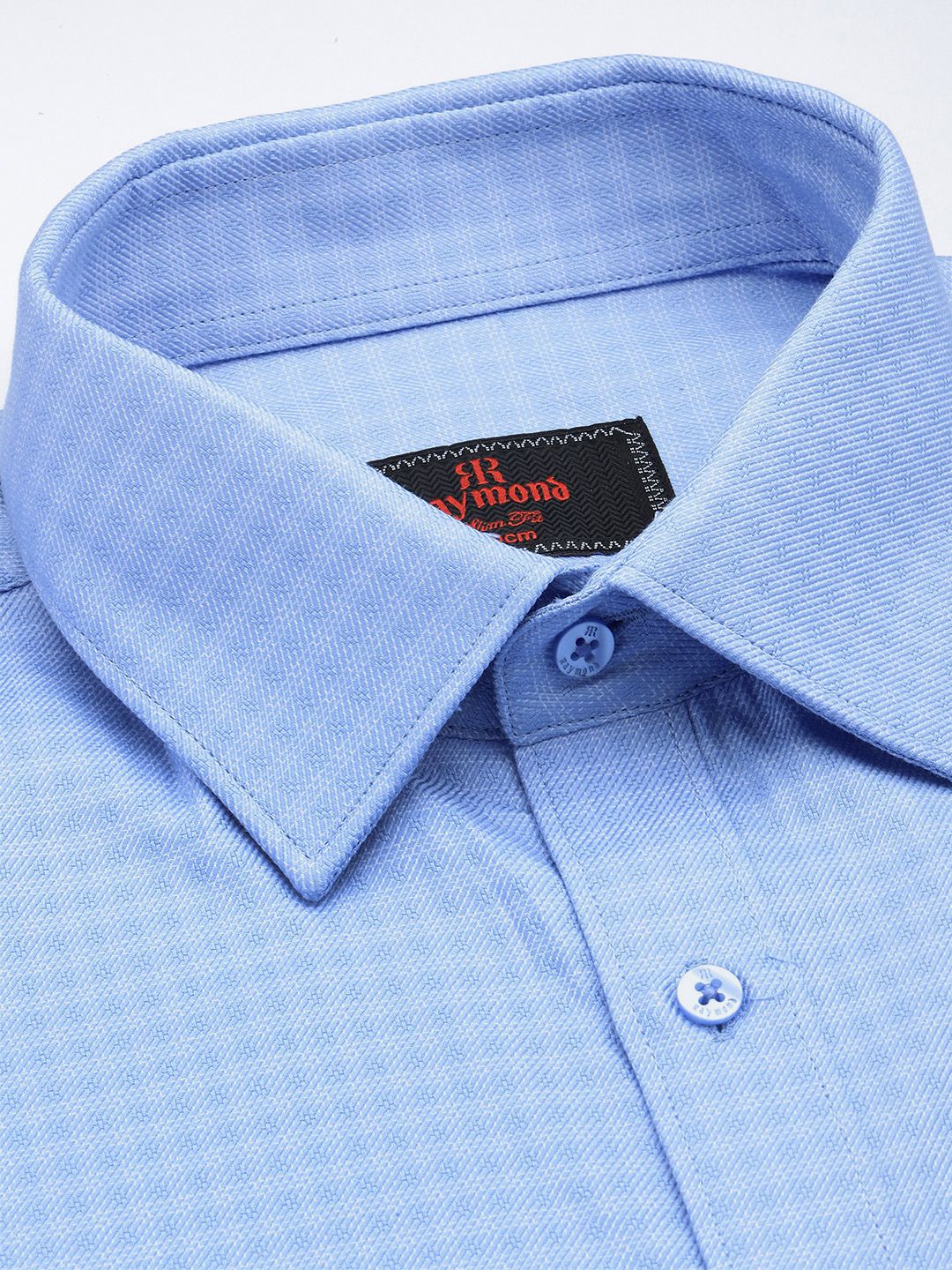 Raymond Slim Fit Checked Formal Shirt