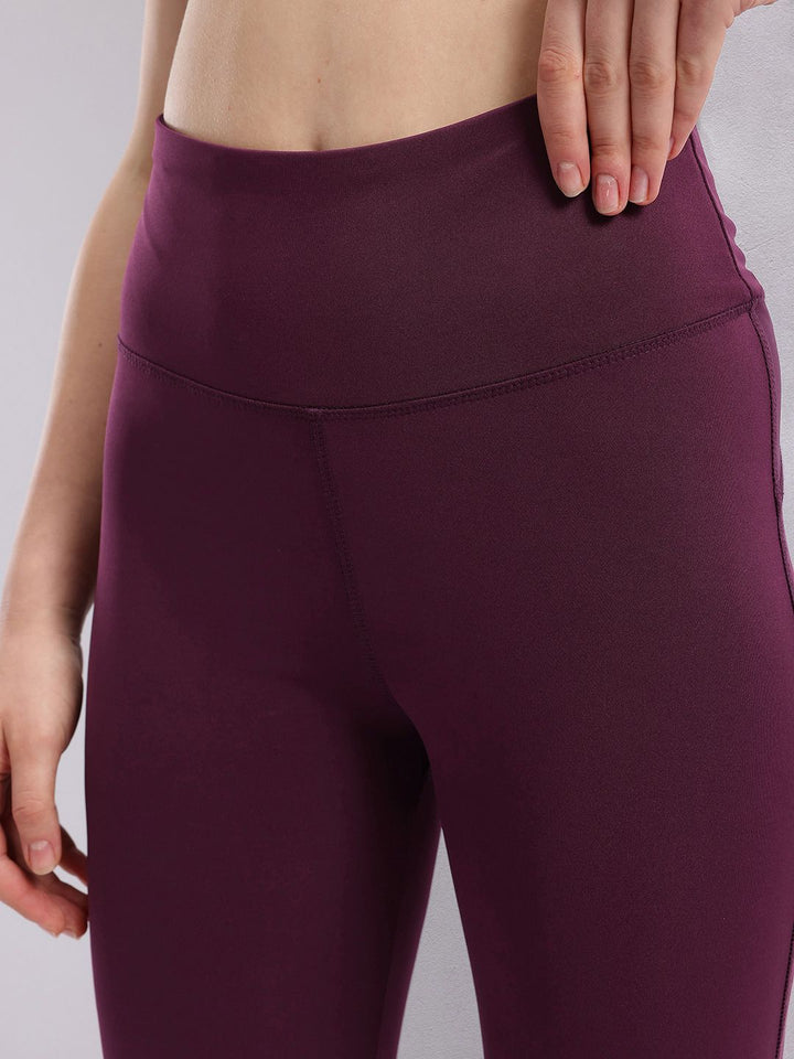 HRX by Hrithik Roshan Women Rapid-Dry Flared Yoga Tights