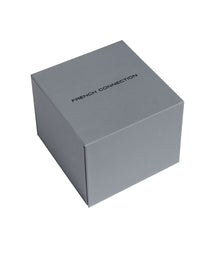 French Connection Women Dial & Stainless Steel Bracelet Style Straps Analogue Watch FCN0112RGM