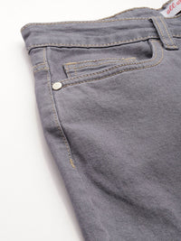all about you Women Wide Leg High-Rise Light Fade Stretchable Jeans