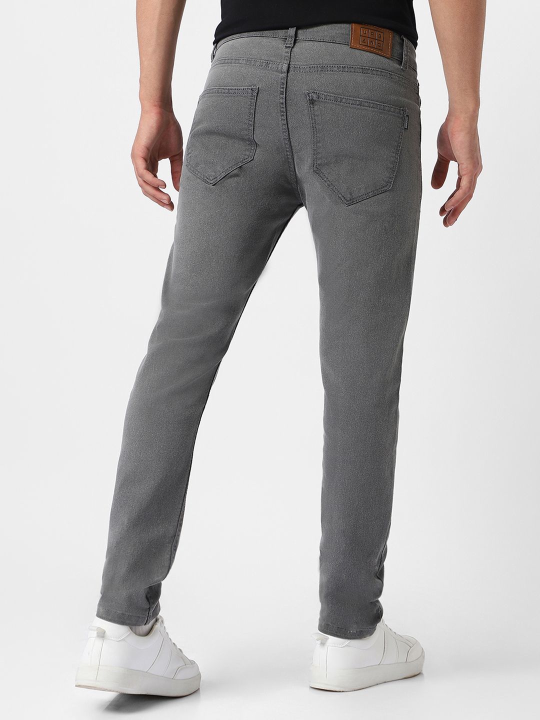 Urbano Fashion Men Clean Look Mid-Rise Stretchable Jeans