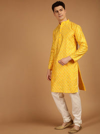 SOJANYA Kurta Kerja Benang Sulam Motif Etnik