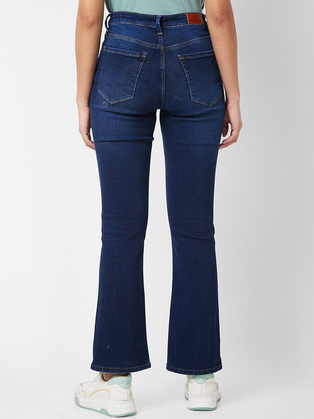 SPYKAR Women Bootcut Fit Mid-Rise Light Fade Jeans