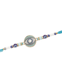 Voylla Guardian Evil Eye Beaded Thread Rakhi