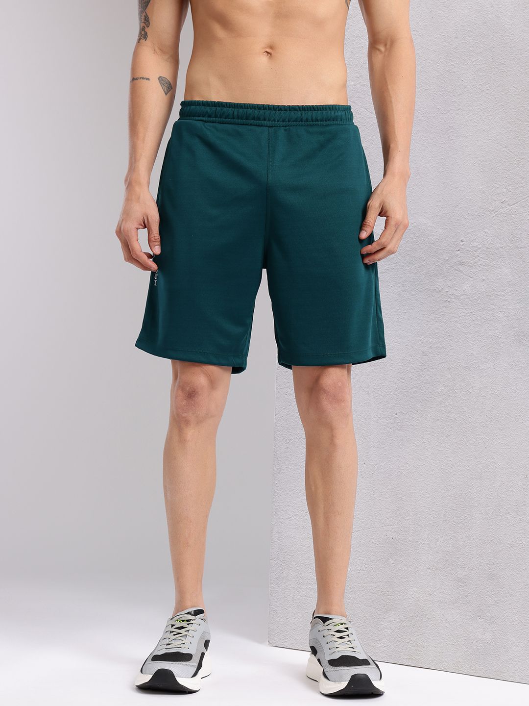 HRX by Hrithik Roshan Men Typography Print Rapid-dry Training  Shorts