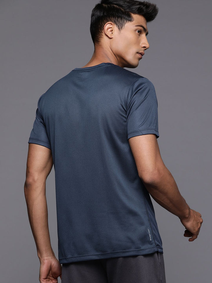 HRX by Hrithik Roshan Men Brand Logo Printed Rapid-Dry Training T-shirt