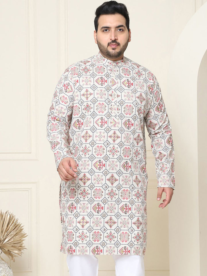 SOJANYA PLUS Ethnic Motifs Printed Kurta