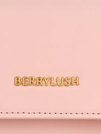 Berrylush Pink Structured Slling Bag