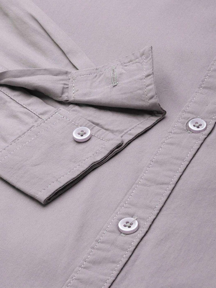 The Indian Garage Co Men Lilac Casual Shirt