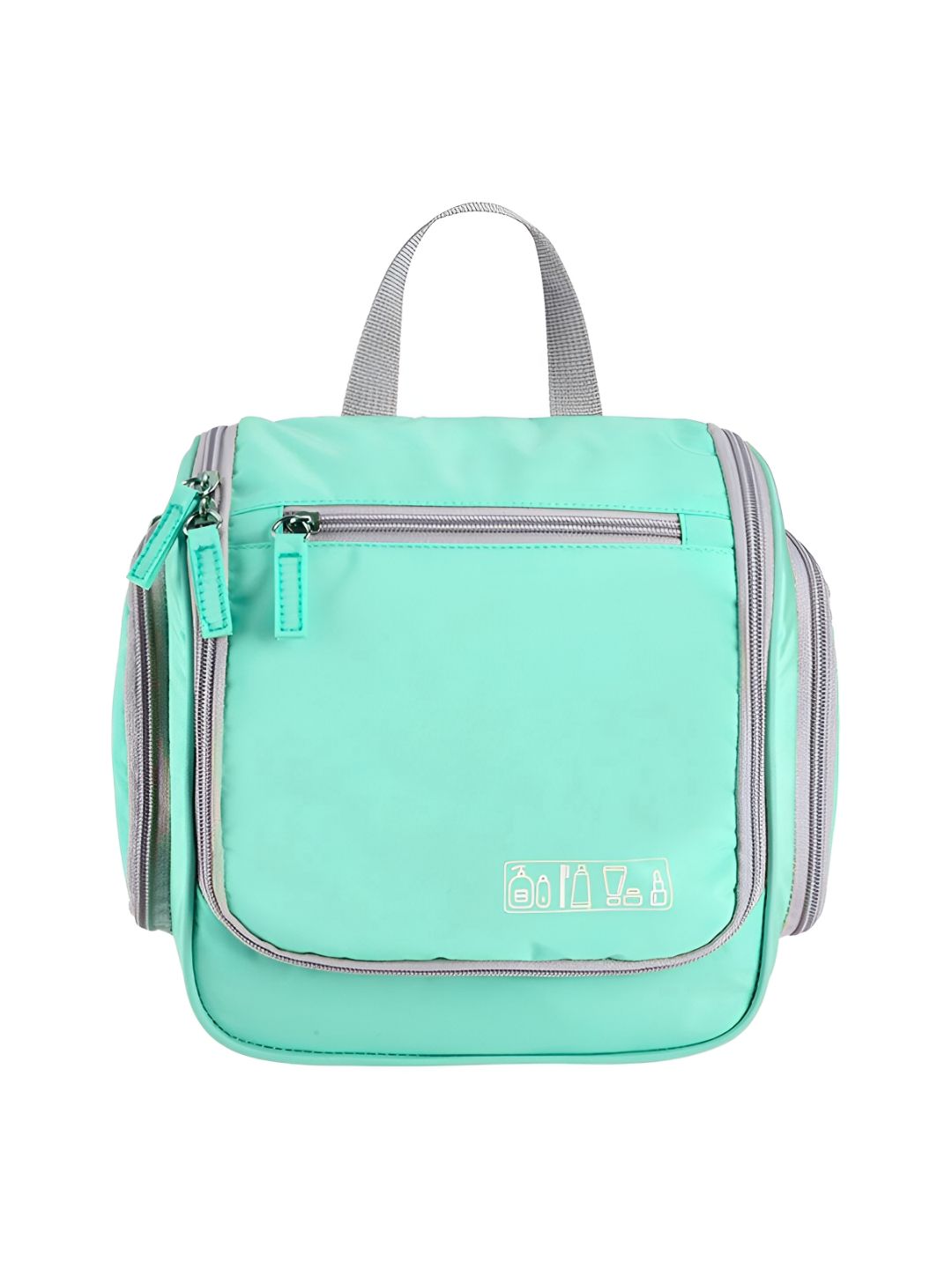 Cortina Green Water Resistant Makeup Organiser