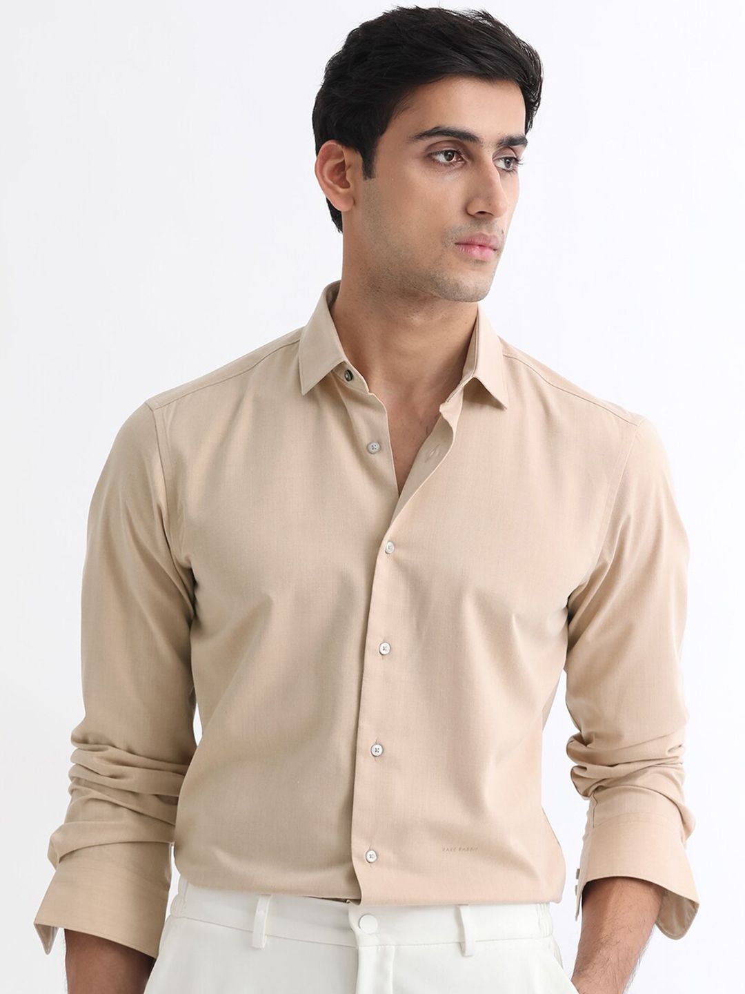 RARE RABBIT Men Gunjan Slim Fit Shirt