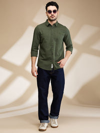 Being Human Men Slim Fit Opaque Casual Shirt
