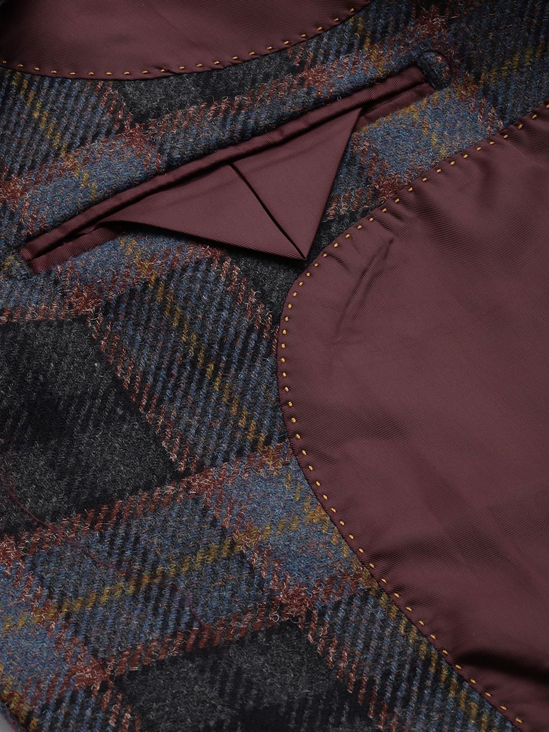 Mr Bowerbird Checked Tailored Fit Casual Blazers