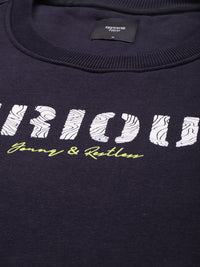 SPYKAR Typography Printed Pullover Sweatshirt