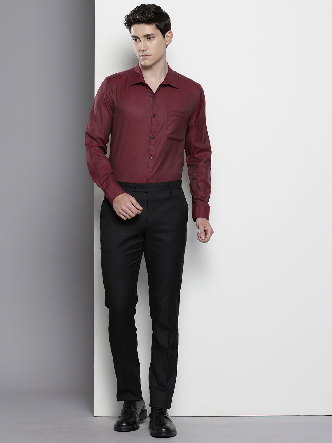 The Indian Garage Co. X Luxe Slim Fit Formal Shirt