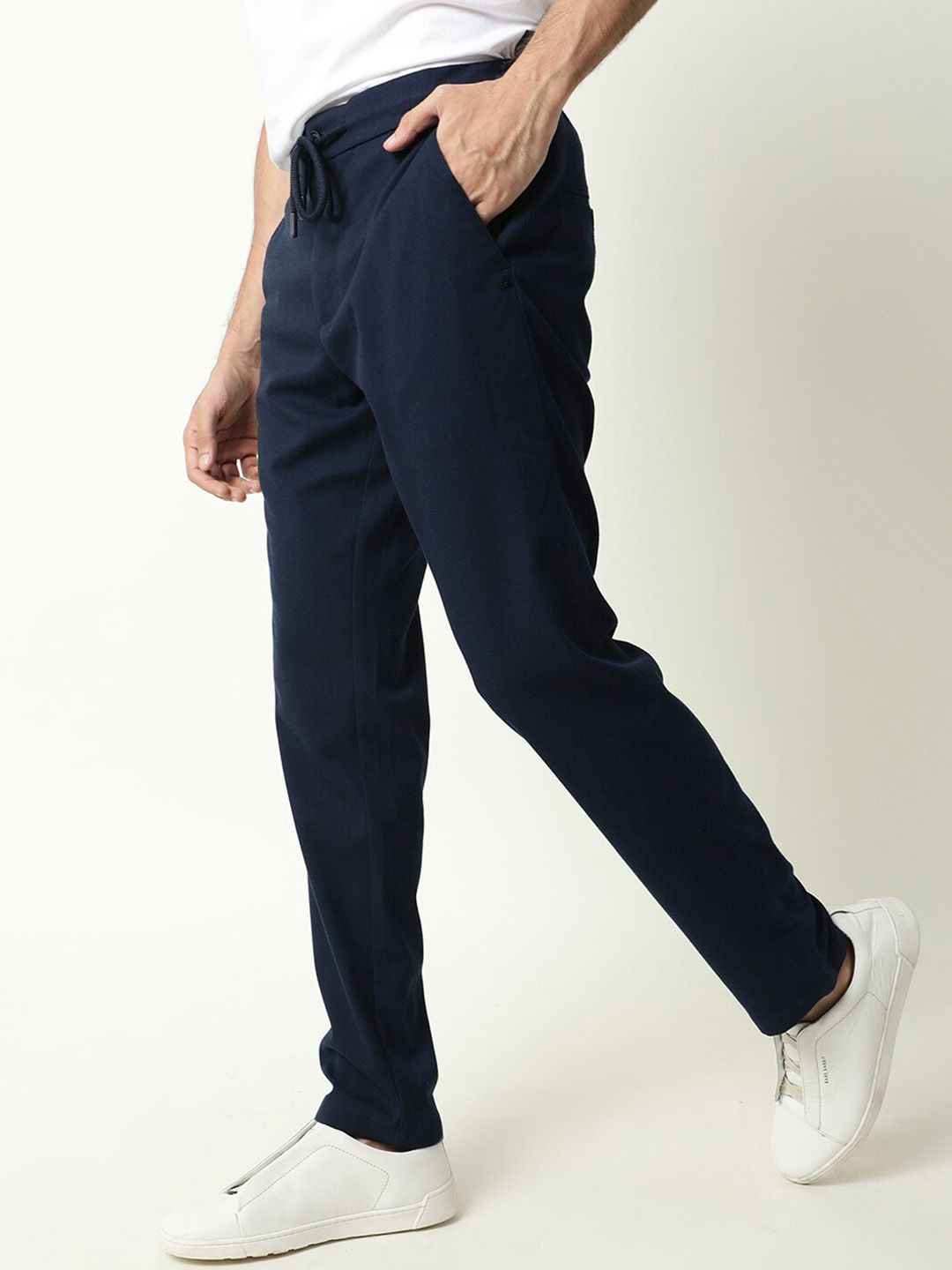 RARE RABBIT Men Slim Fit Trousers
