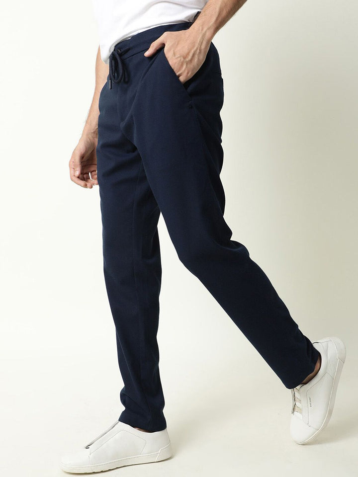 RARE RABBIT Men Slim Fit Trousers