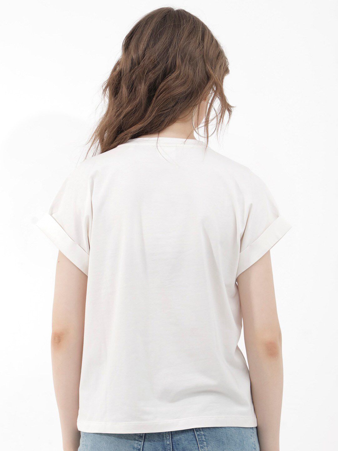 RAREISM Women Extended Sleeves Pockets T-shirt