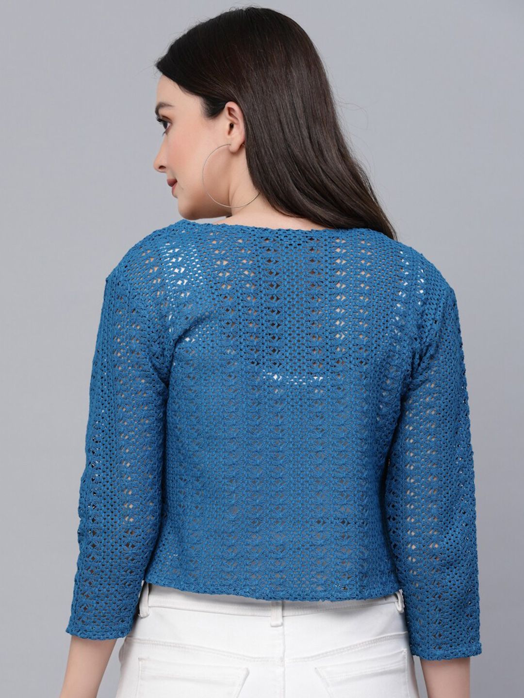 Style Quotient Women Cotton Crop Shrug