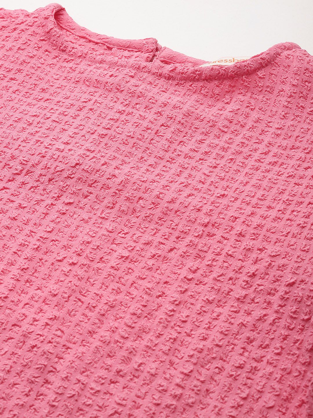 DressBerry Puff Sleeve Ruffles Top
