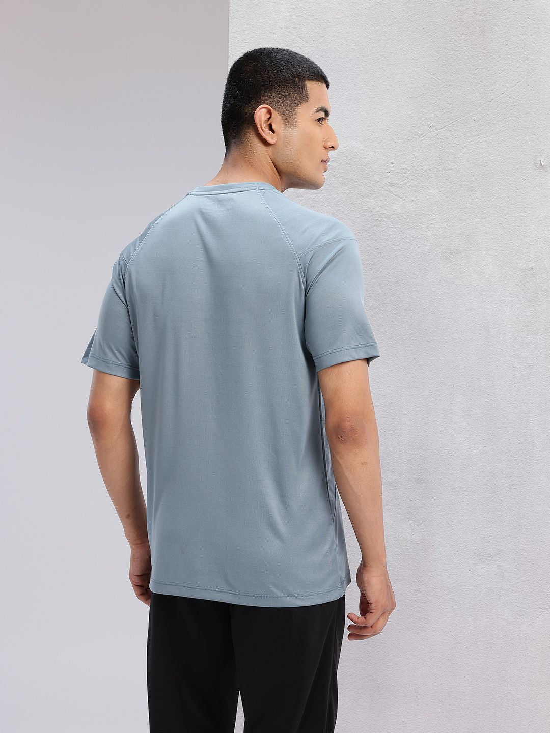 HRX by Hrithik Roshan Brand Logo Print Rapid-Dry Training T-shirt