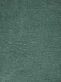 KLOTTHE Green Solid Flat 300 TC Woolen Single Fine Bedsheet with 1 Pillow Cover